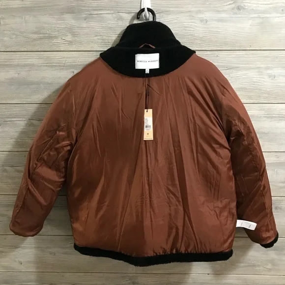 BNWT Rebecca Minkoff Black Puffer Jacket - Picture 8 of 11